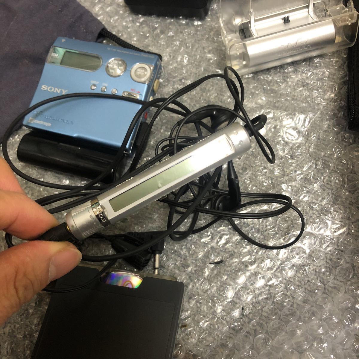 SONY MDウォークマン MZ-N910 本体 充電スタンド付 MDポータブル