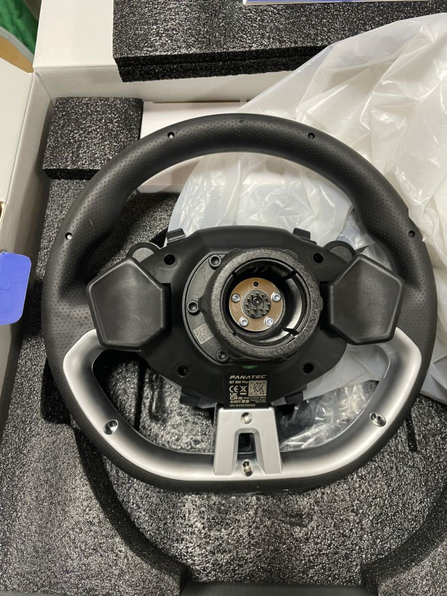送料込み！ 即決落札で補償付き！FANATEC DDPRO 純正ステアリング 