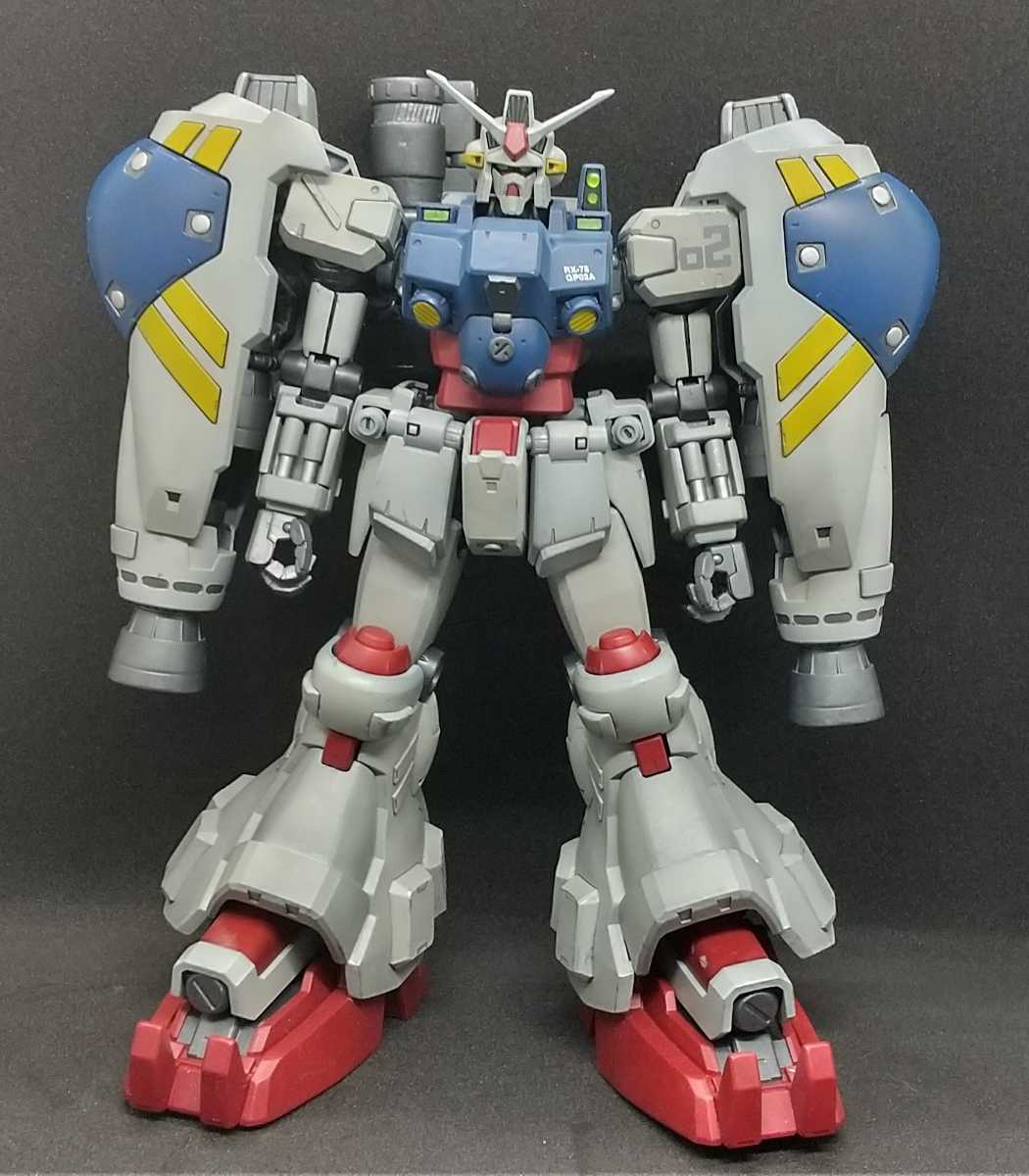 Mg 1 100 ガンダム Gp02 A サイサリス 塗装済み 完成品 武器 シールドあり マスターグレード 完成品 売買されたオークション情報 Yahooの商品情報をアーカイブ公開 オークファン Aucfan Com