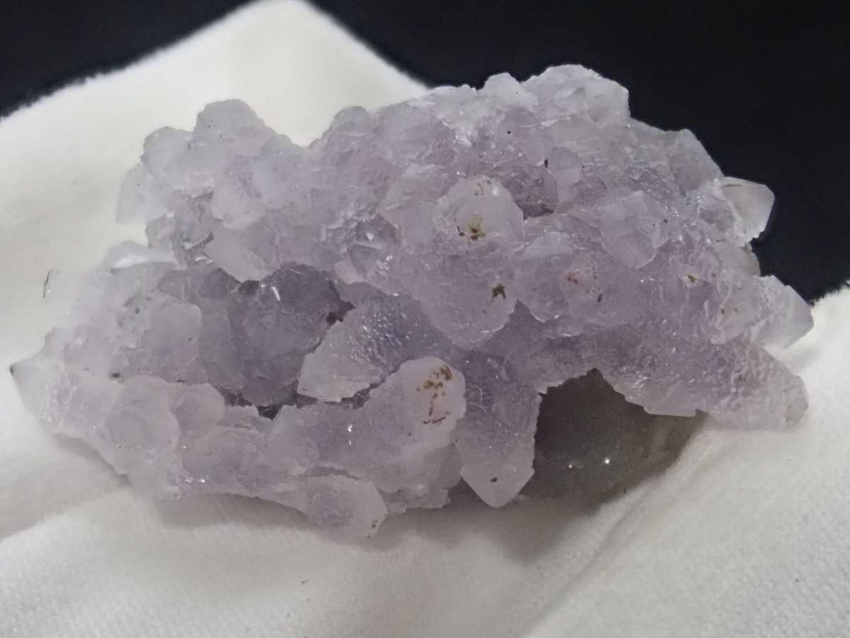 原石 紫水晶 インド産 国産鉱物 アメシスト(紫水晶) [和 3個入 インド産