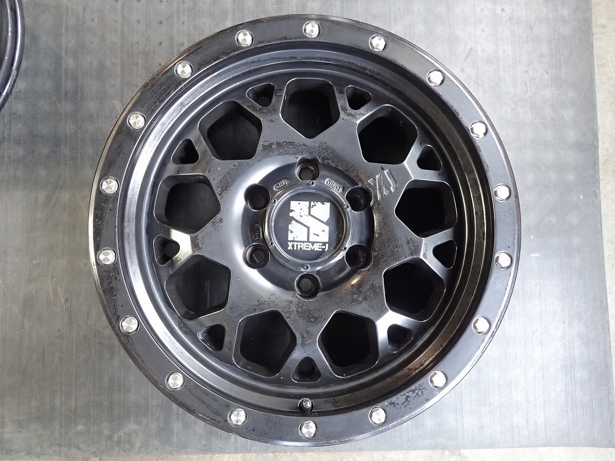 HI8808【送料無料17インチ】4本 MLJ XTREME-J XJ04 中古アルミホイール 