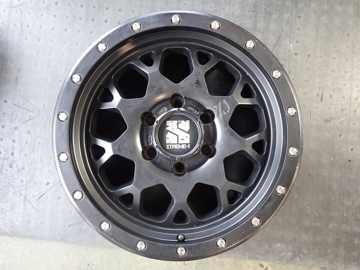 HI8808【送料無料17インチ】4本 MLJ XTREME-J XJ04 中古アルミホイール 