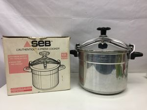 【現状品】seb / セブ　圧力鍋　両手鍋 Yahoo!オークション - SEB 圧力鍋 フランス製 両手鍋 セブ 家庭用圧力