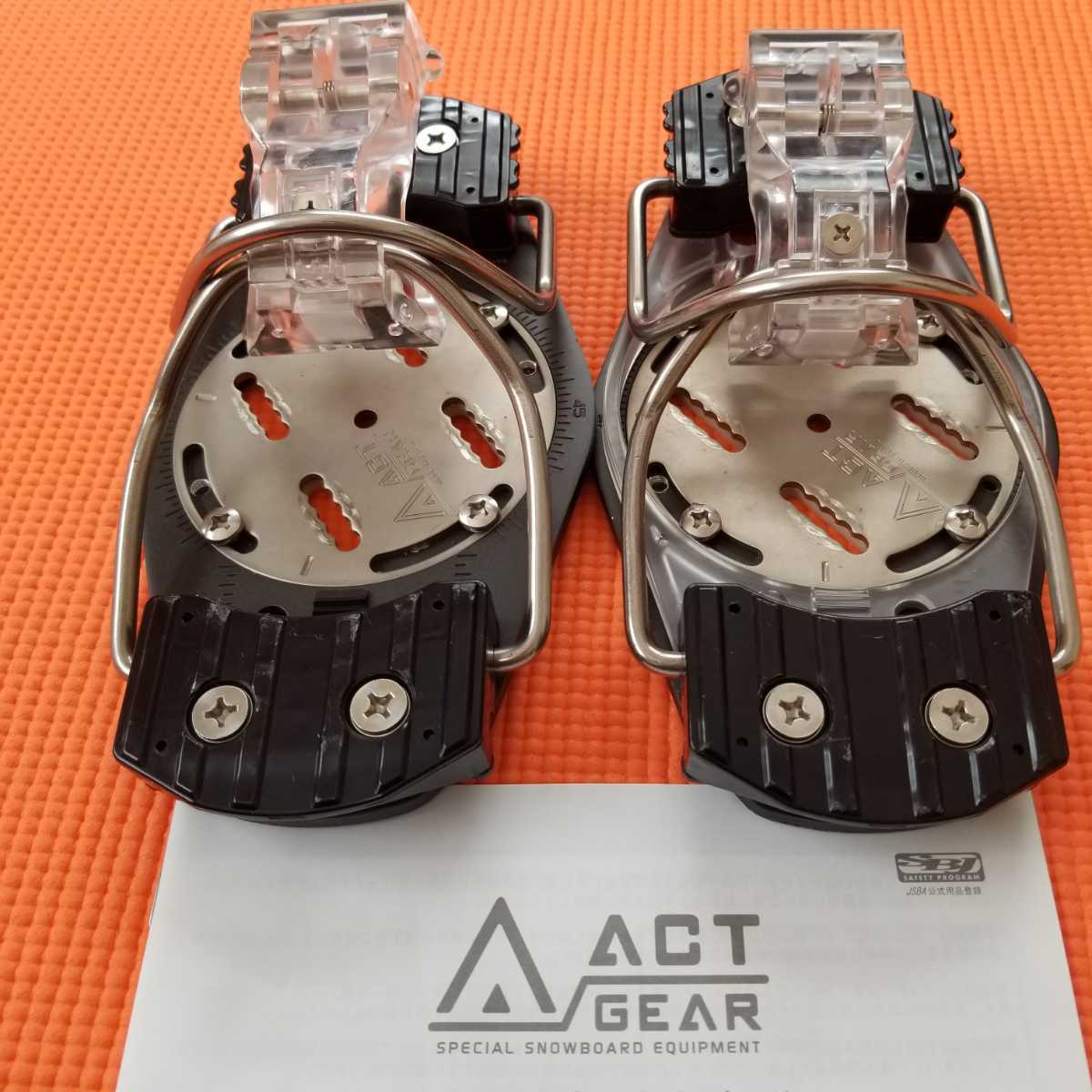 アルペンスノーボードビンディング アクトギア SMサイズ GEAR