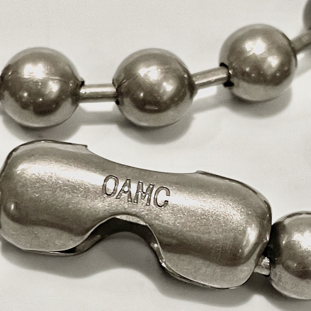 正規 OAMC オーエーエムシー ネックレス シルバー Myth Necklace  