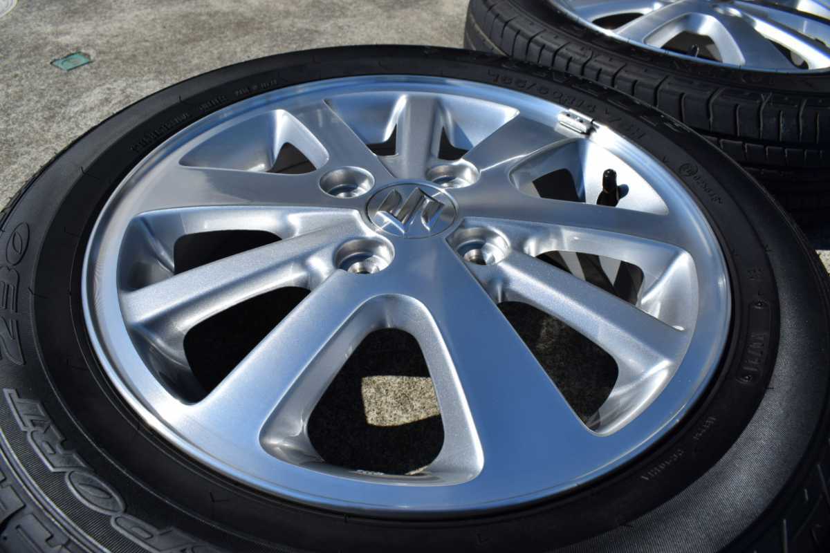 エブリイワゴン純正ホイールタイヤ4本セットda17w DUNLOP(ラジアル 