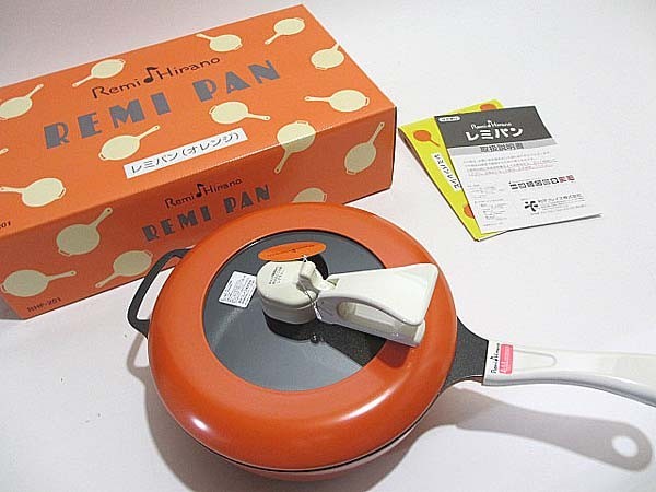 【未使用品】レミパン オレンジ 平野レミ 24cm