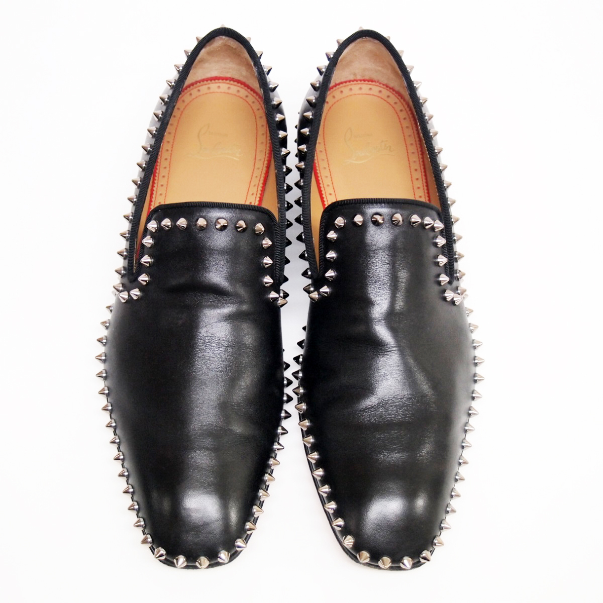 Christian Louboutin クリスチャン ルブタン 中古本物 CASANOPUMP FLAT 