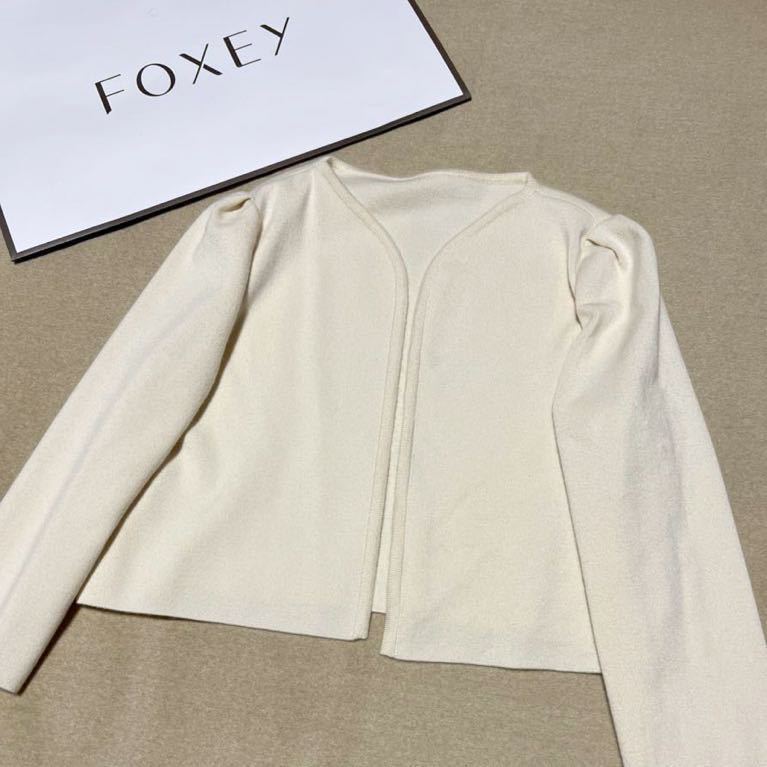 FOXEY フォクシー カシミヤ シルク カーディガン(トップス)｜売買され