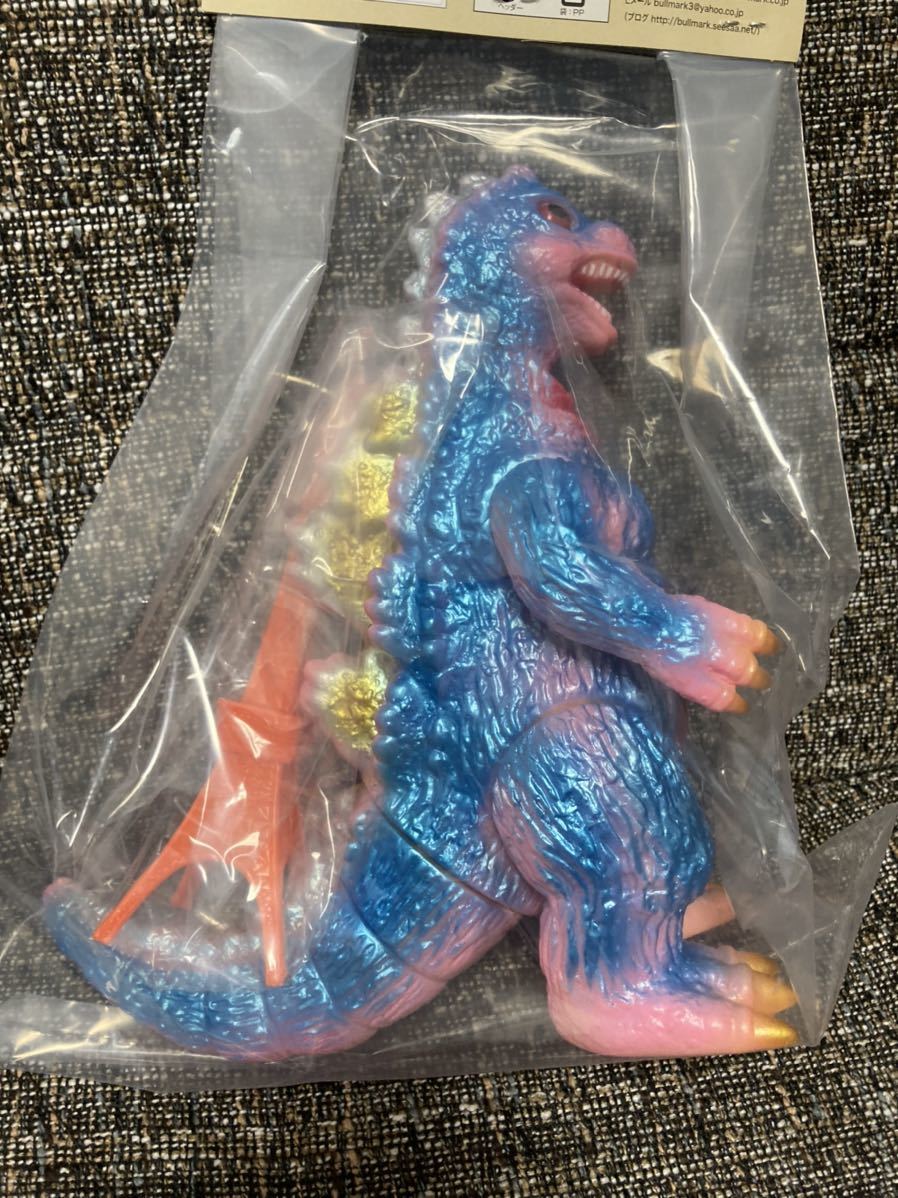 ブルマァクの怪獣シリーズ☆ゴジラ50タワー付き肌色くるみピンク