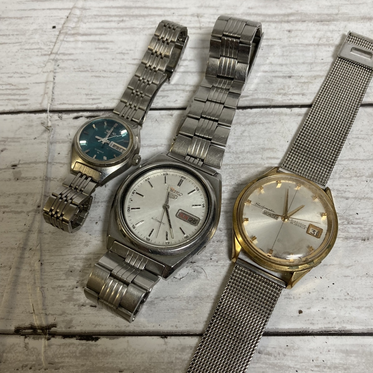 必見！自動巻き☆セイコー SEIKO 腕時計 3点セット 時計好きな方必見 