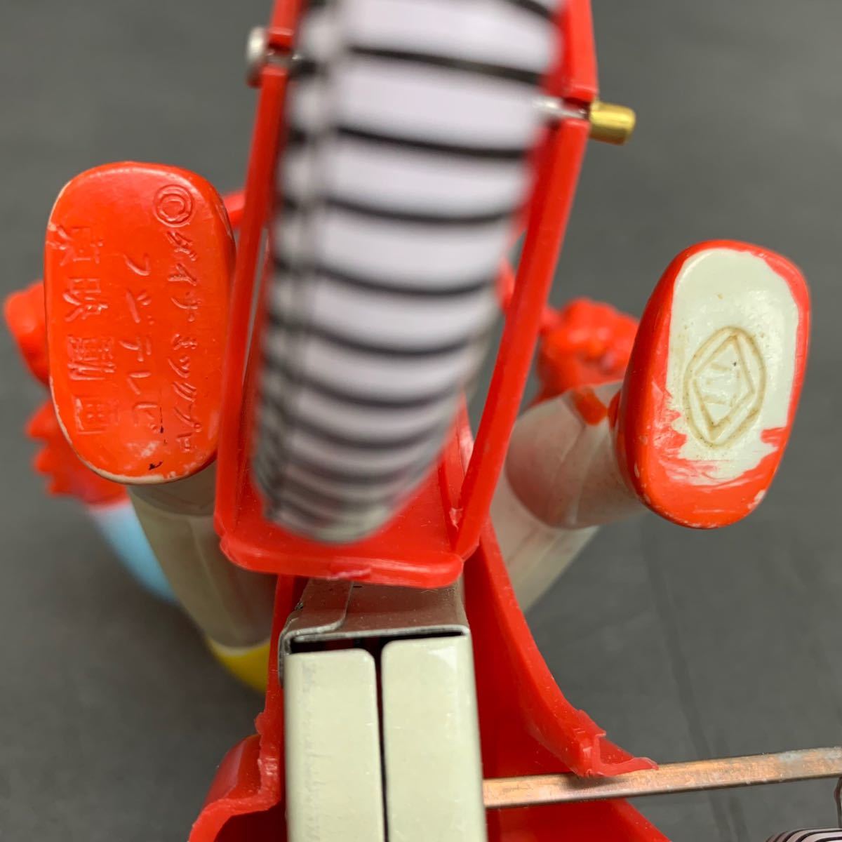 当時物 ゲッターロボ 三輪車 ソフビ ブリキ 玩具 ゼンマイ 昭和レトロ 