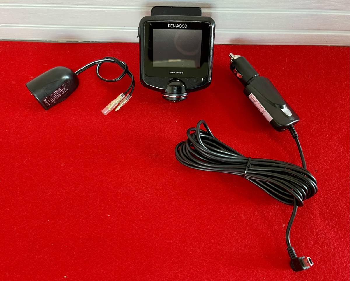 KENWOOD ケンウッド DRV-C750 ドライブレコーダー ドラレコ 360° GPS