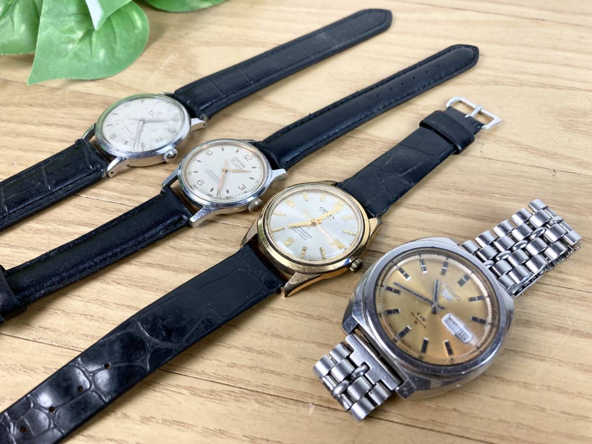 品質保証，豊富な SEIKO CITIZEN 他 アンティーク腕時計 4点 ジャンク品(その他)｜売買されたオークション情報、yahooの商品情報をアーカイブ公開 - オークファン その他