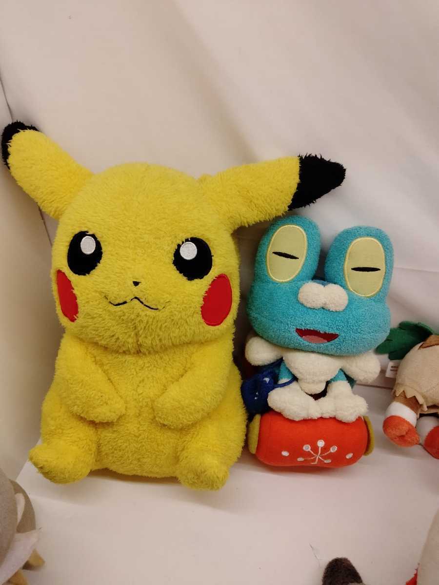 ぬいぐるみ ポケモン : でっかいぬいぐるみ ゼニガメ ピカチュウ M