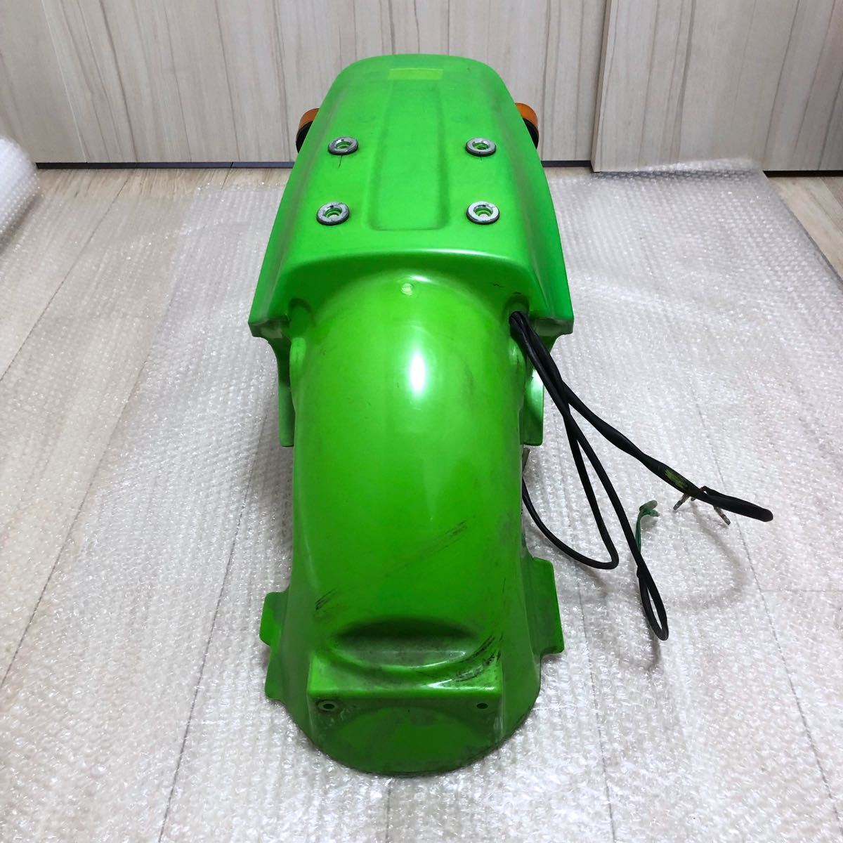 KDX125SR 純正 リアフェンダー・テールランプ・ウインカー・ナンバー 