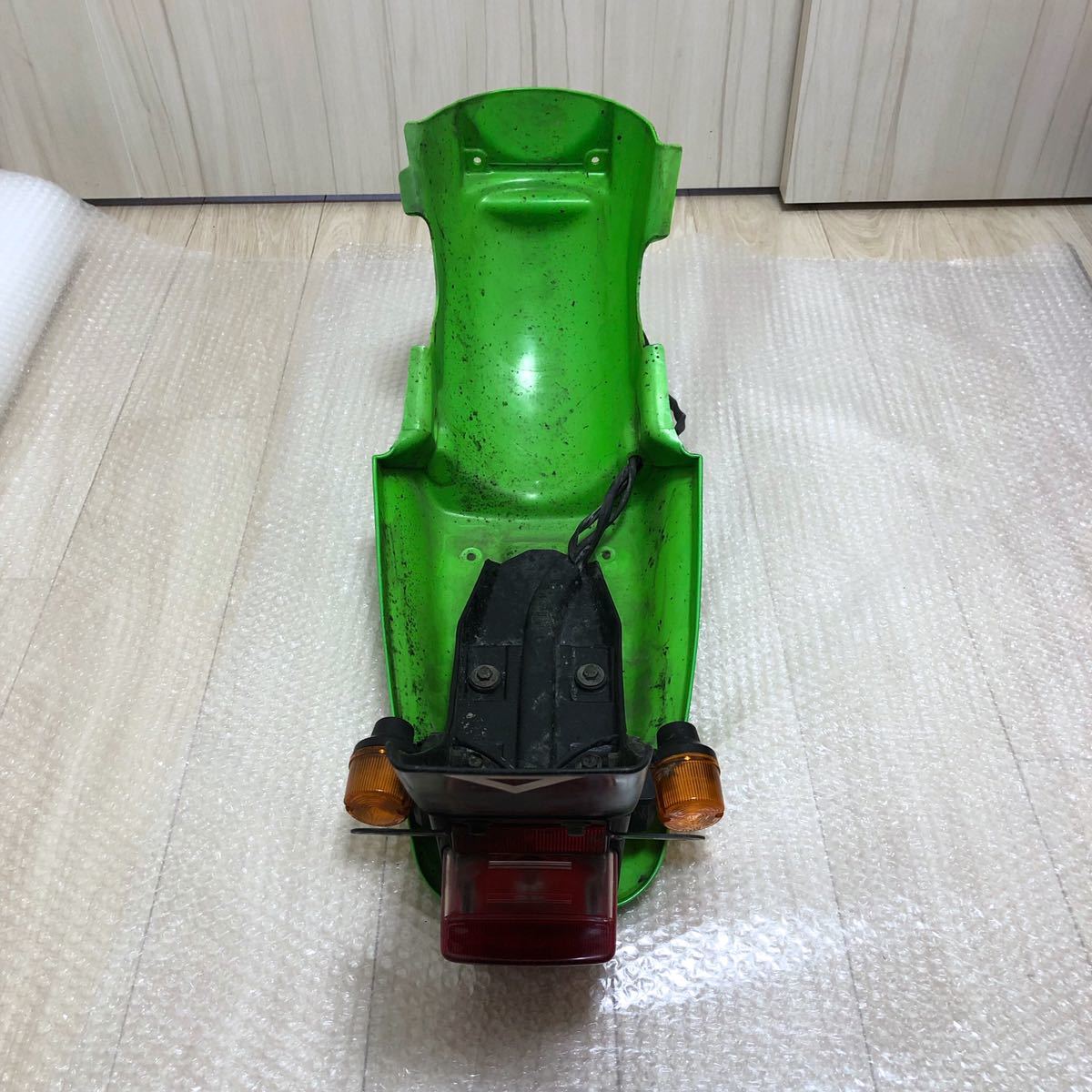 KDX125SR 純正 リアフェンダー・テールランプ・ウインカー・ナンバー 