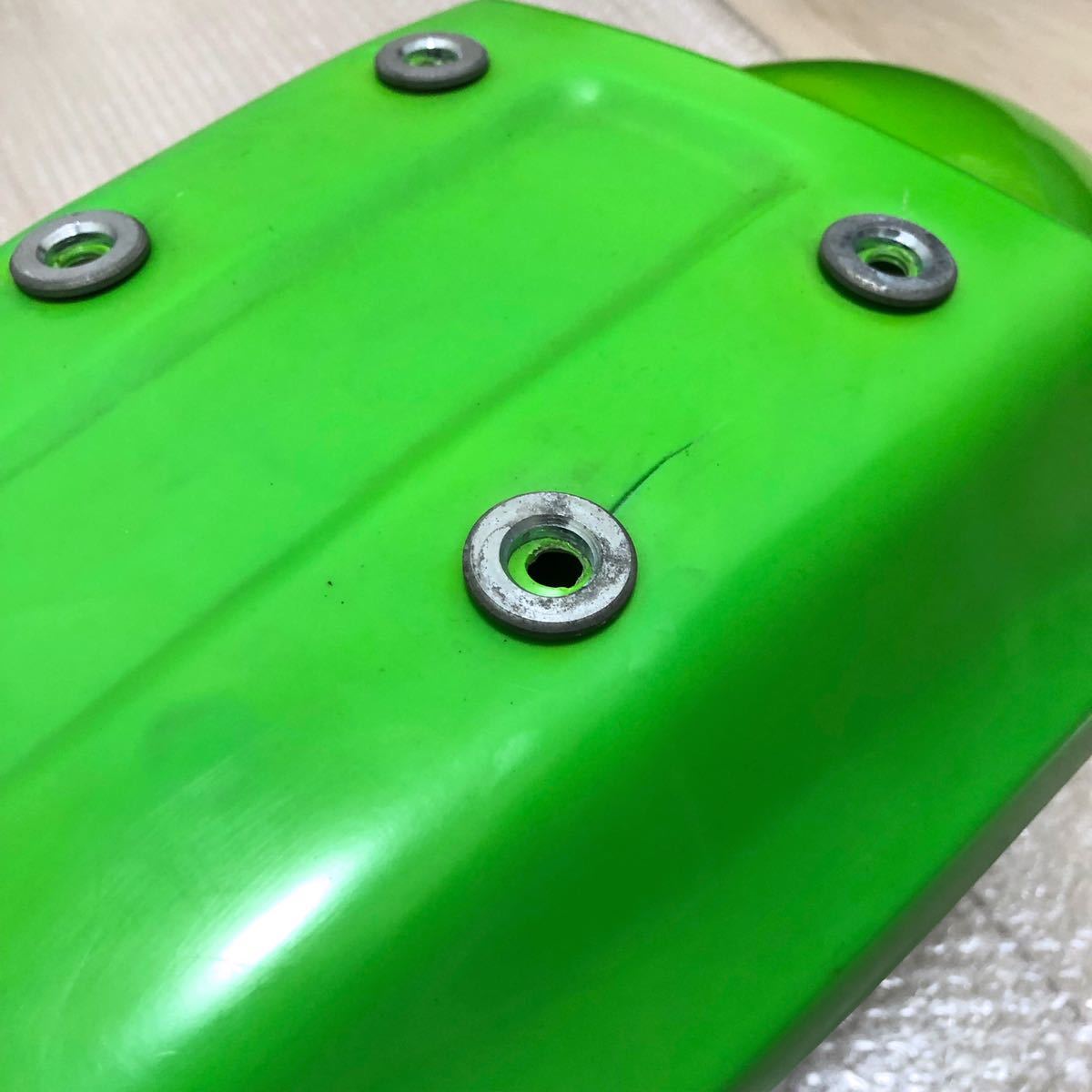 KDX125SR 純正 リアフェンダー・テールランプ・ウインカー・ナンバー 