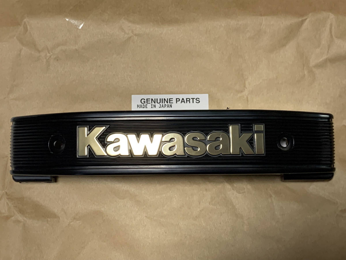 カワサキ 純正 フォークカバー ゴールド 【三又エンブレム ステム 
