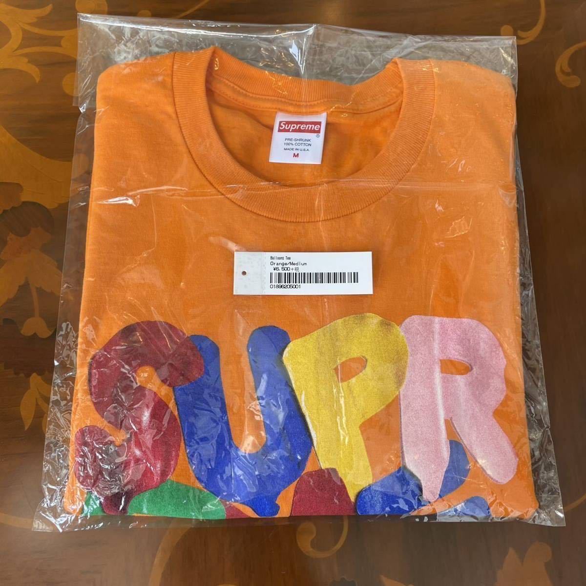 ◇訳あり◇未使用品◇Supreme Balloons Tee Orange M シュプリーム 