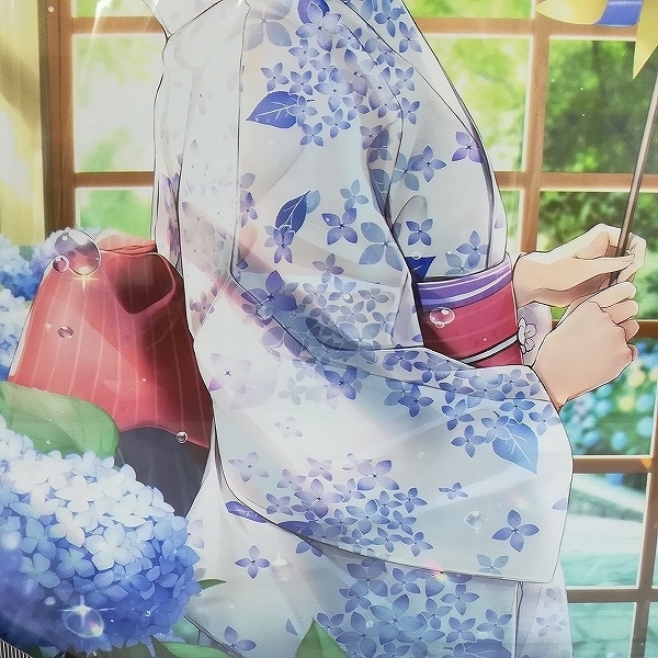mF249d [人気] 産経新聞社 絵師100人展 10 複製原画 102 6U☆ 紫陽花 