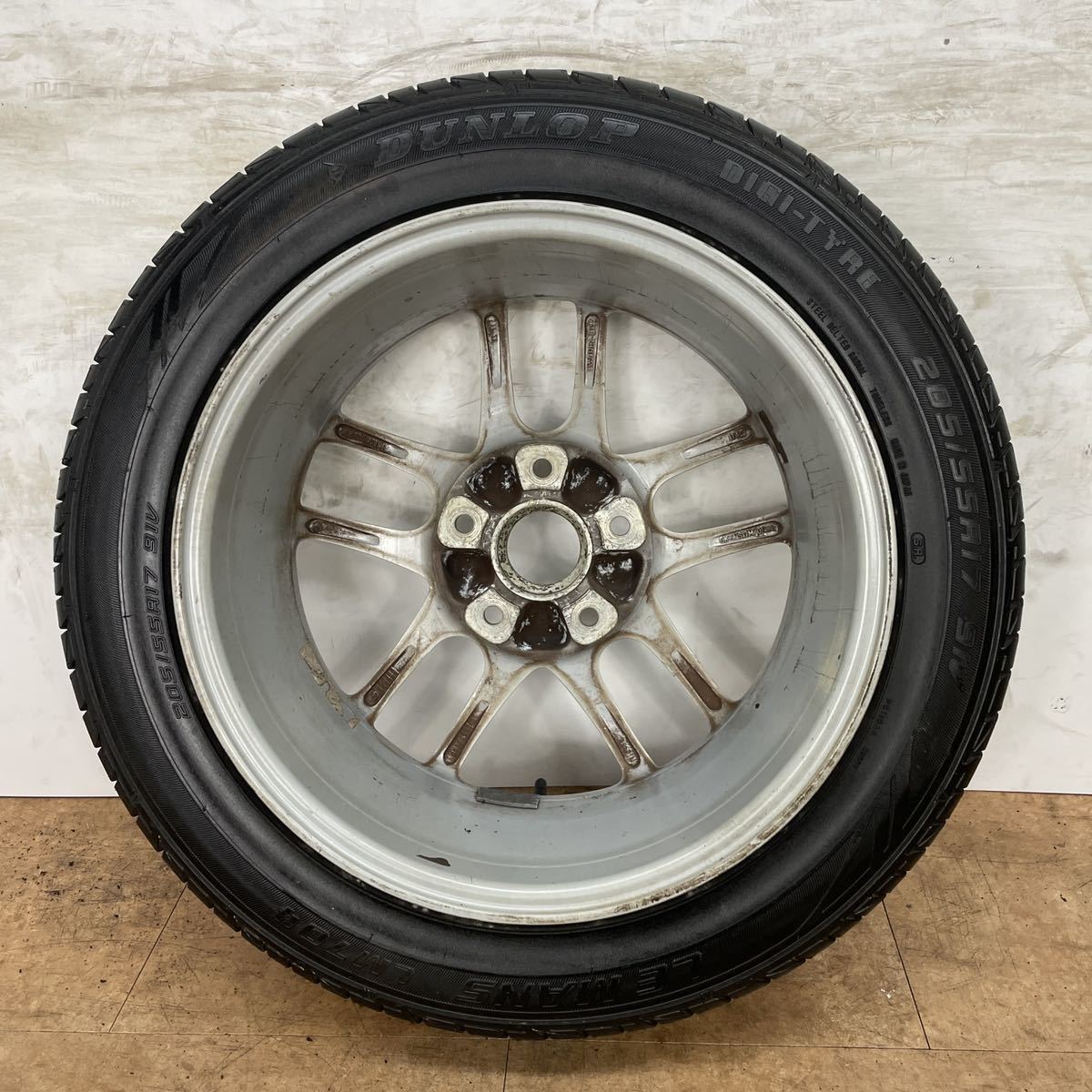 送料無料！ポルシェ 987 ケイマン 純正 17インチ 6.5J +55 8J +40