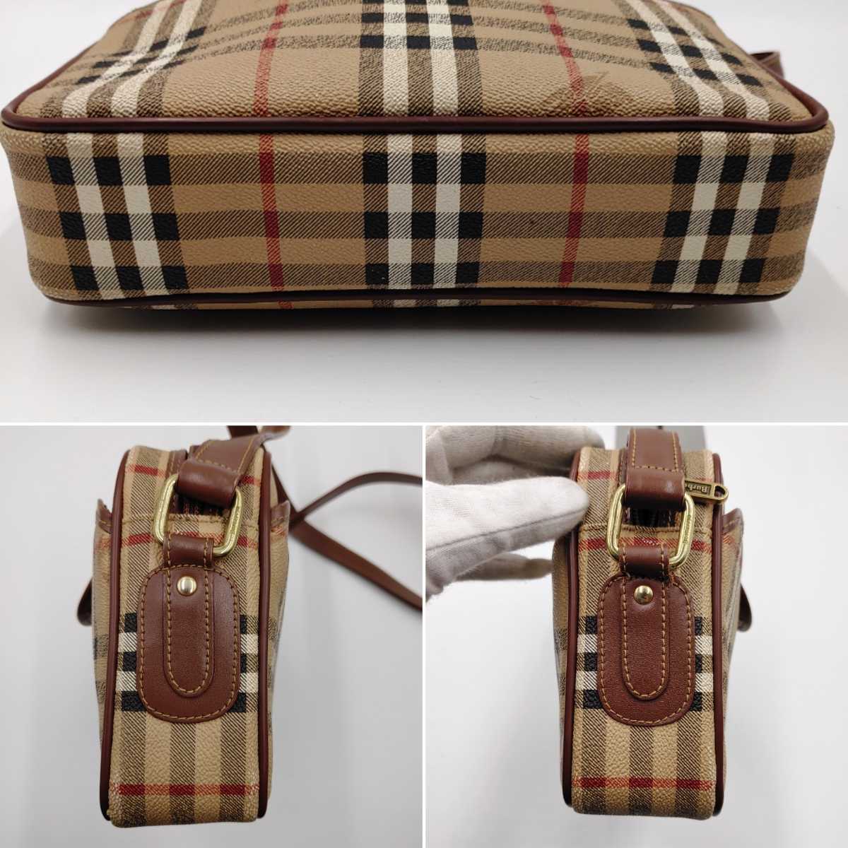 BURBERRY【超極美品】バーバリー ショルダーバッグ ノバメガチェック 