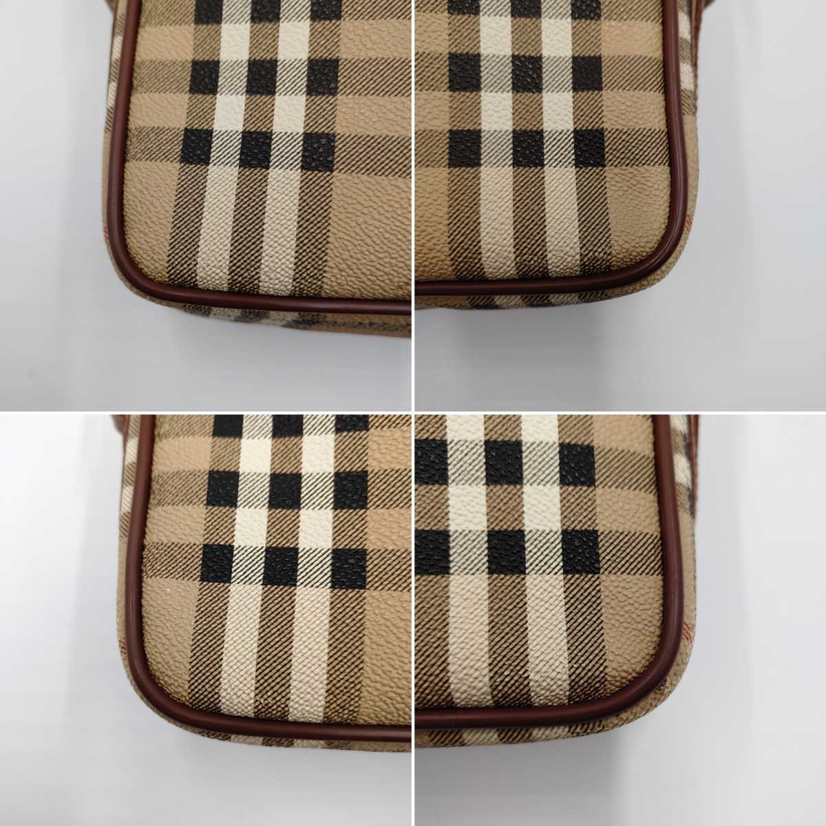 BURBERRY【超極美品】バーバリー ショルダーバッグ ノバメガチェック 