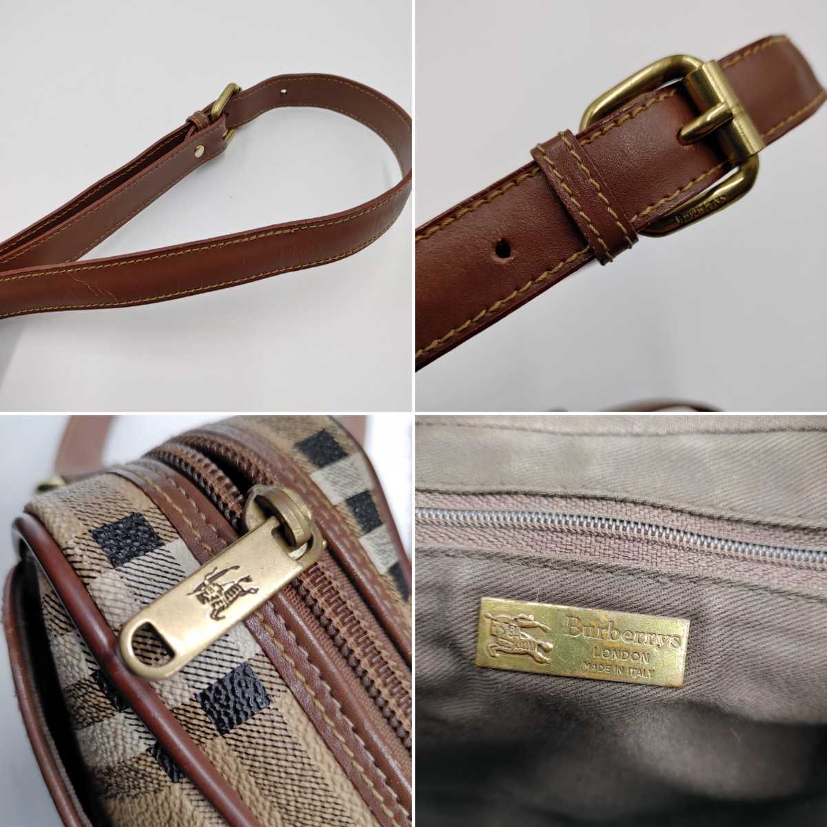BURBERRY【超極美品】バーバリー ショルダーバッグ ノバメガチェック 