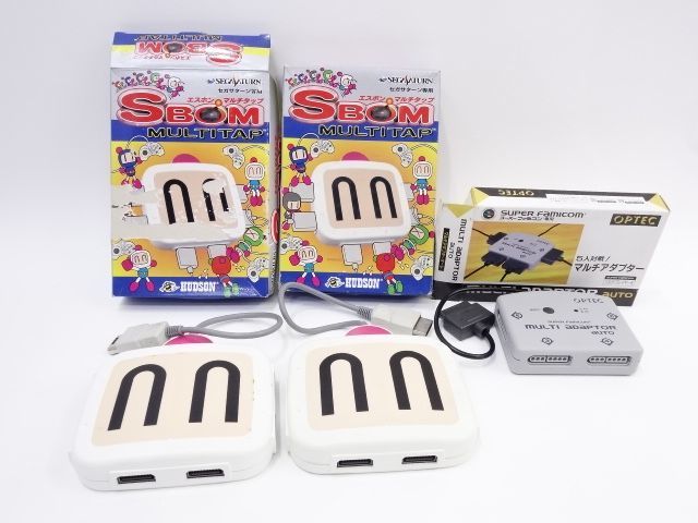 052/ スーパーファミコン・セガサターン用 マルチタップ・マルチタップ 