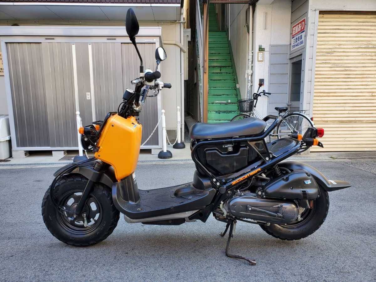  大阪市発 ズーマー ZOOMER AF58 FIモデル ホンダ 自賠責保険付き タイヤ 綺麗 程度良好 全国配送OK(50cc以下)｜売買されたオークション情報、yahooの商品情報をアーカイブ公開 - オークファン 50cc以下