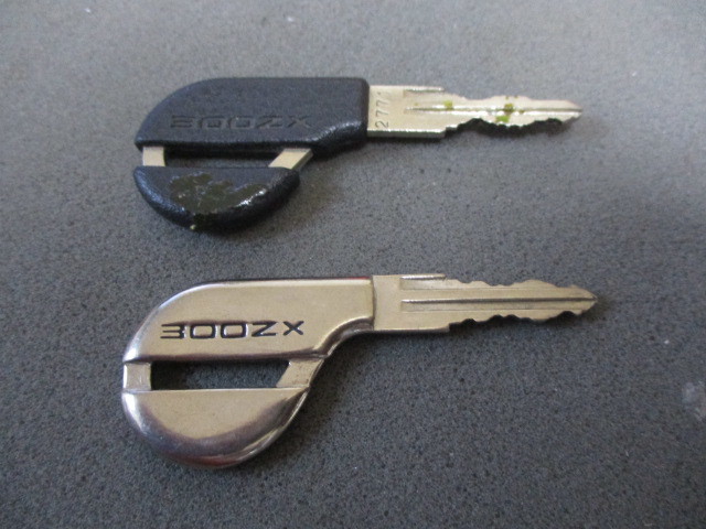 日産当時物 純正 オプション チタンキー＆通常キー 300ZX フェアレディ