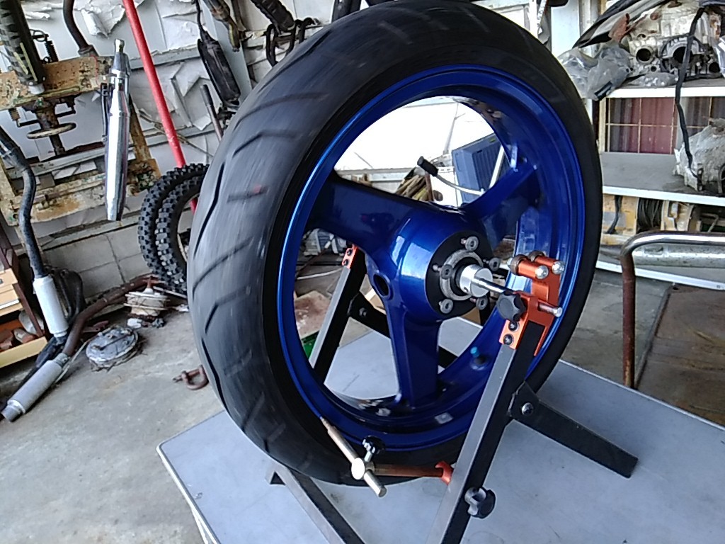 ZX12R ZX-12R ZXT20B 純正フロントホイール＆タイヤ フロントホイル