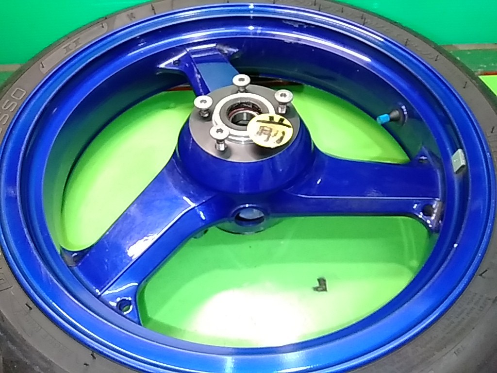 じーこ ZX12R ZX-12R ZXT20B 純正フロントホイール＆タイヤ フロントホイル