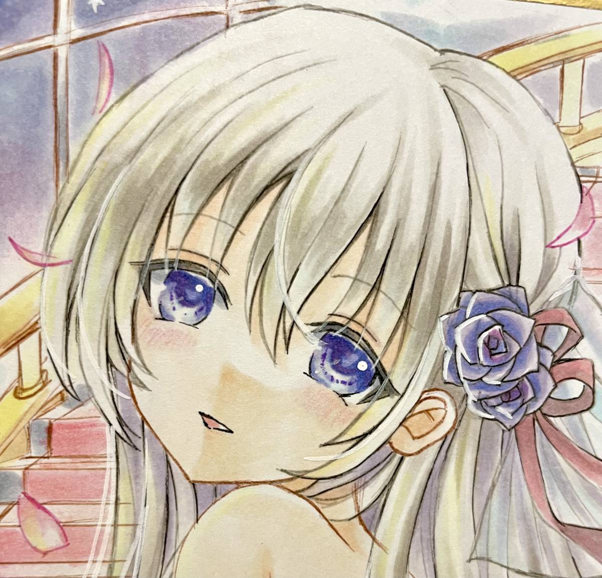 手描きイラスト オリジナル 舞踏会 ミニ色紙 原画 手描きイラスト 売買されたオークション情報 Yahooの商品情報をアーカイブ公開 オークファン Aucfan Com