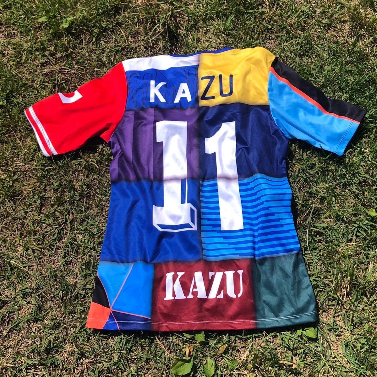 非売品 Lサイズ 三浦知良 歴代ミックスユニフォーム 日本代表 ヴェルディ川崎 横浜fc ヴィッセル神戸 京都サンガ Kingkazu キングカズ 日本 売買されたオークション情報 Yahooの商品情報をアーカイブ公開 オークファン Aucfan Com