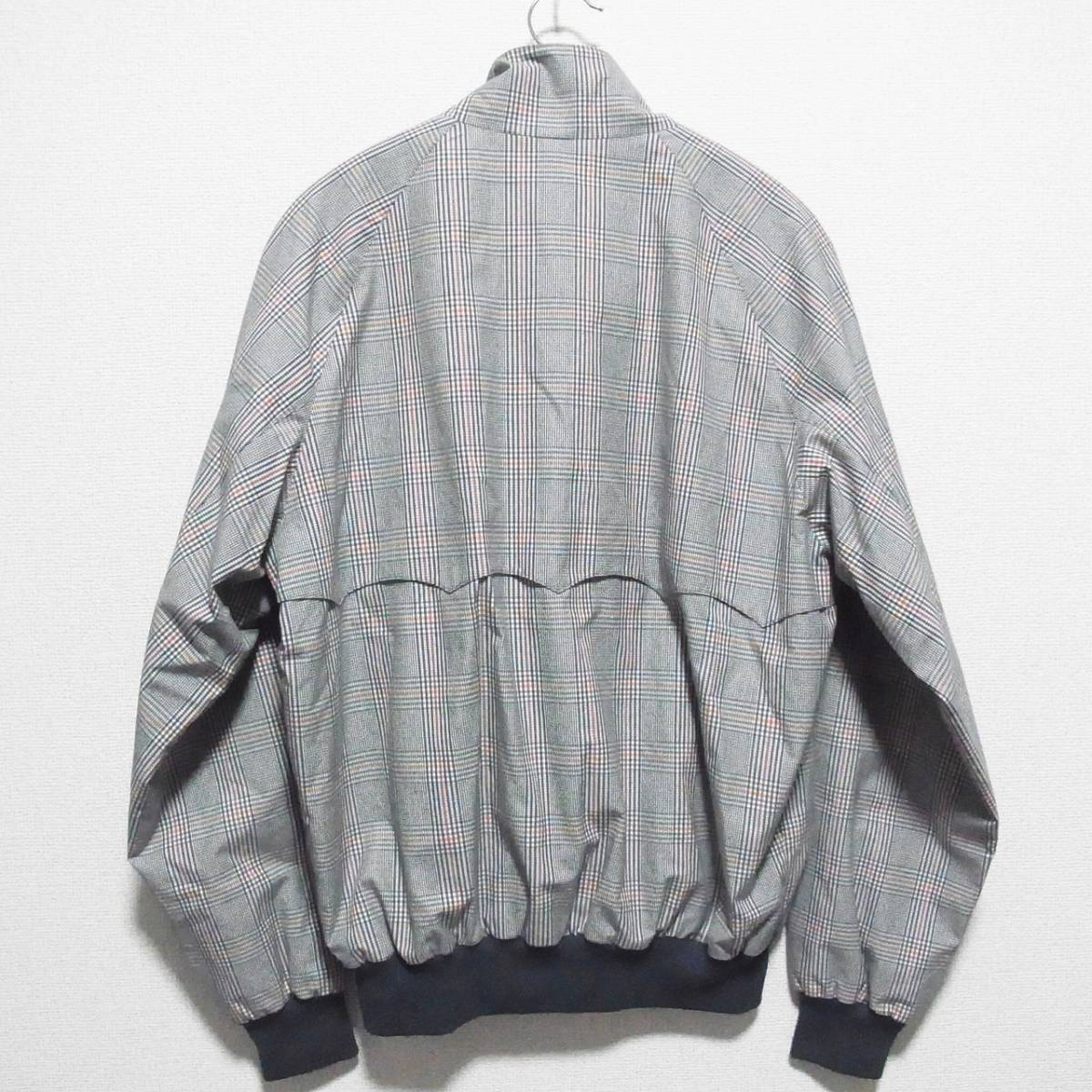 英国製 極美品 BARACUTA バラクータ G9 チェック ハリントンジャケット 