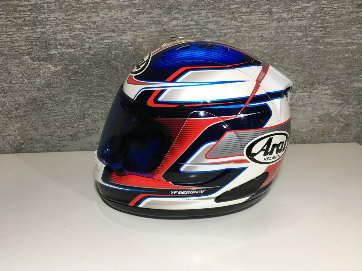 ARAIアライ RX-7RR5ヘルメット PEDROSA GP ミラーシールド＋PINLOCK
