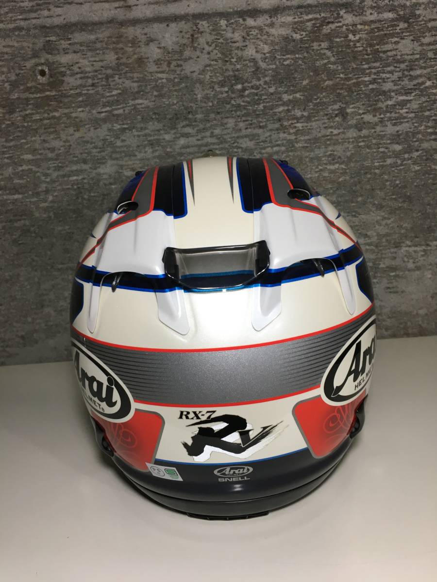 ARAIアライ RX-7RR5ヘルメット PEDROSA GP ミラーシールド＋PINLOCK