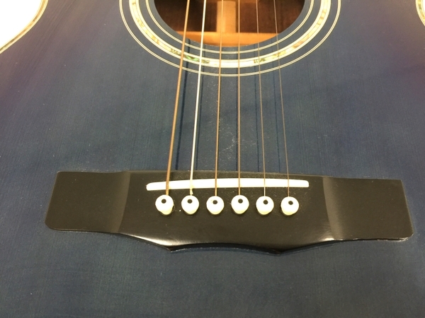 MORRIS MF605 アコースティックギター 弦楽器 アコギ ブルー計 