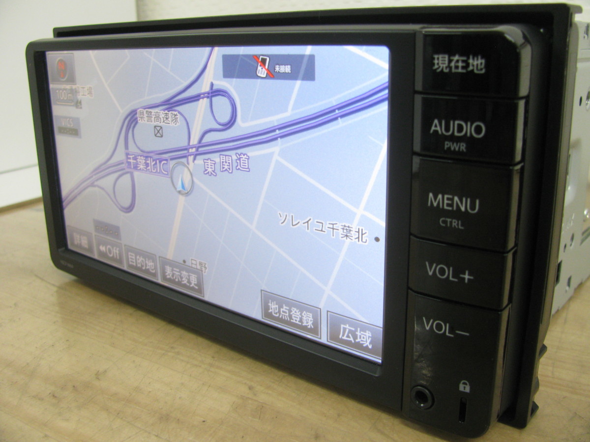 102323-B]トヨタ純正 メモリーナビ NSCP-W64 ワンセグTV/Bluetooth内蔵