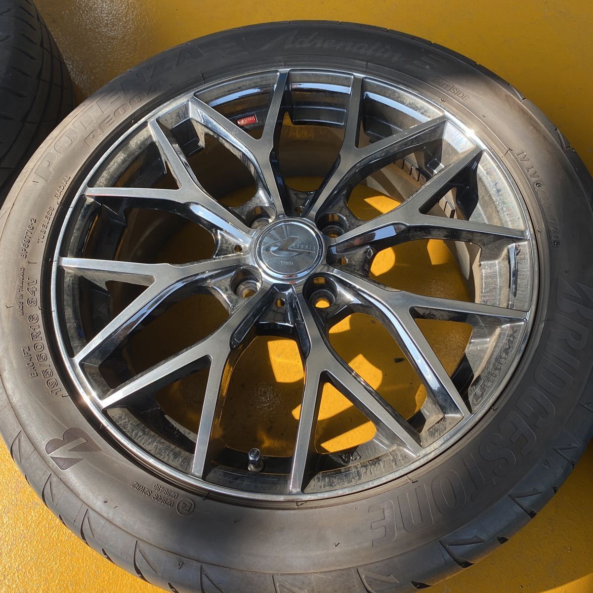 Weds レオニス MX 20インチ アルミホイール 4本セット 中古 ハリアー