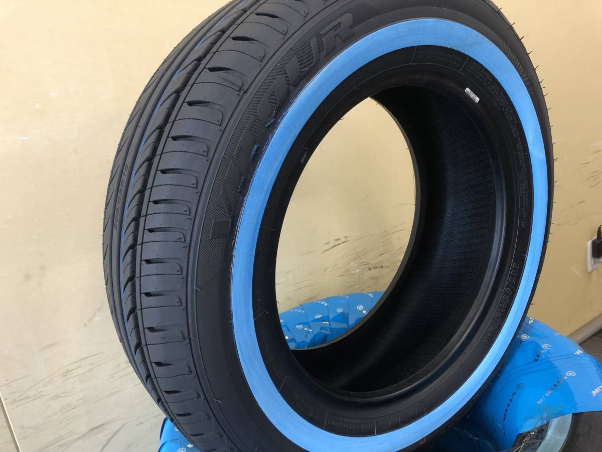 ホワイトリボンタイヤ】新品未使用品！ 205/65R15 VITOUR 4本セット 
