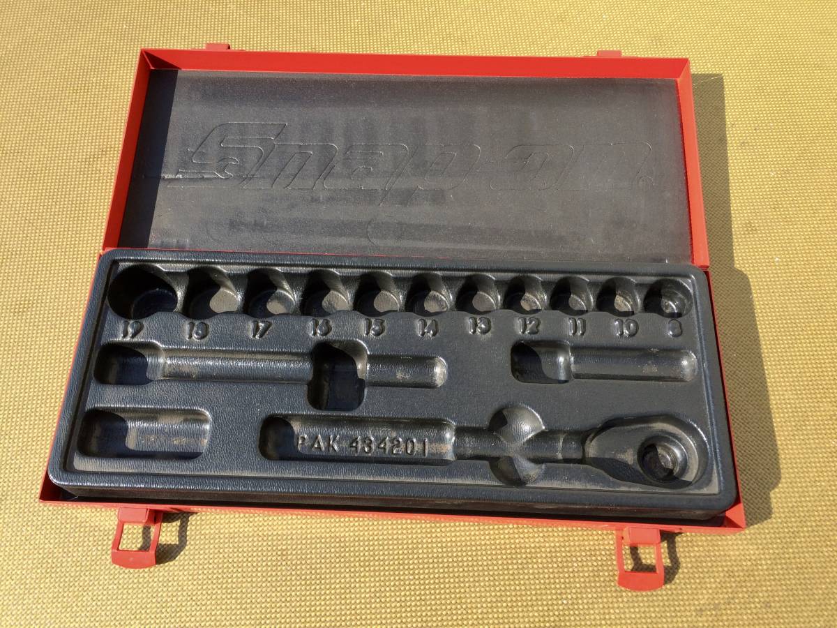 スナップオン工具箱 スナップオン 工具箱 CTK19JKPC 3/8ソケット用工具箱 SM9642 snap-on