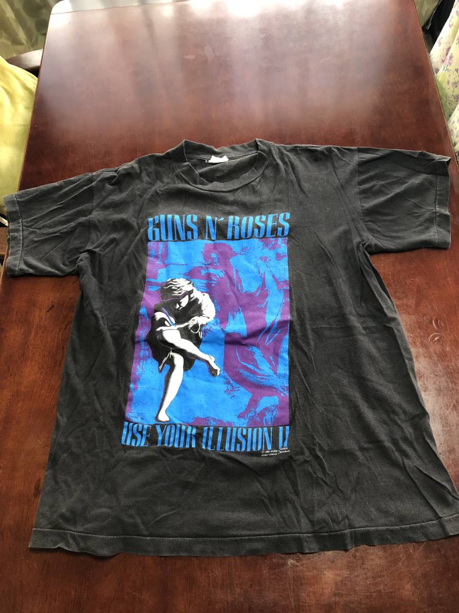 LサイズTシャツ/GET IN THE RING TOUR 1991-1992/ガンズアンドローゼズ 