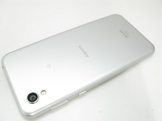 SIMフリー 良品 mineo AQUOS sense2 SH-M08 ホワイトシルバー