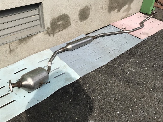 新品 タント カスタム/L350S/L360S 純正 マフラー 2点セット