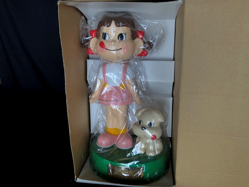 2001年 不二家 Peko＆Dog Special Edition ペコちゃん 人形(ペコちゃん 