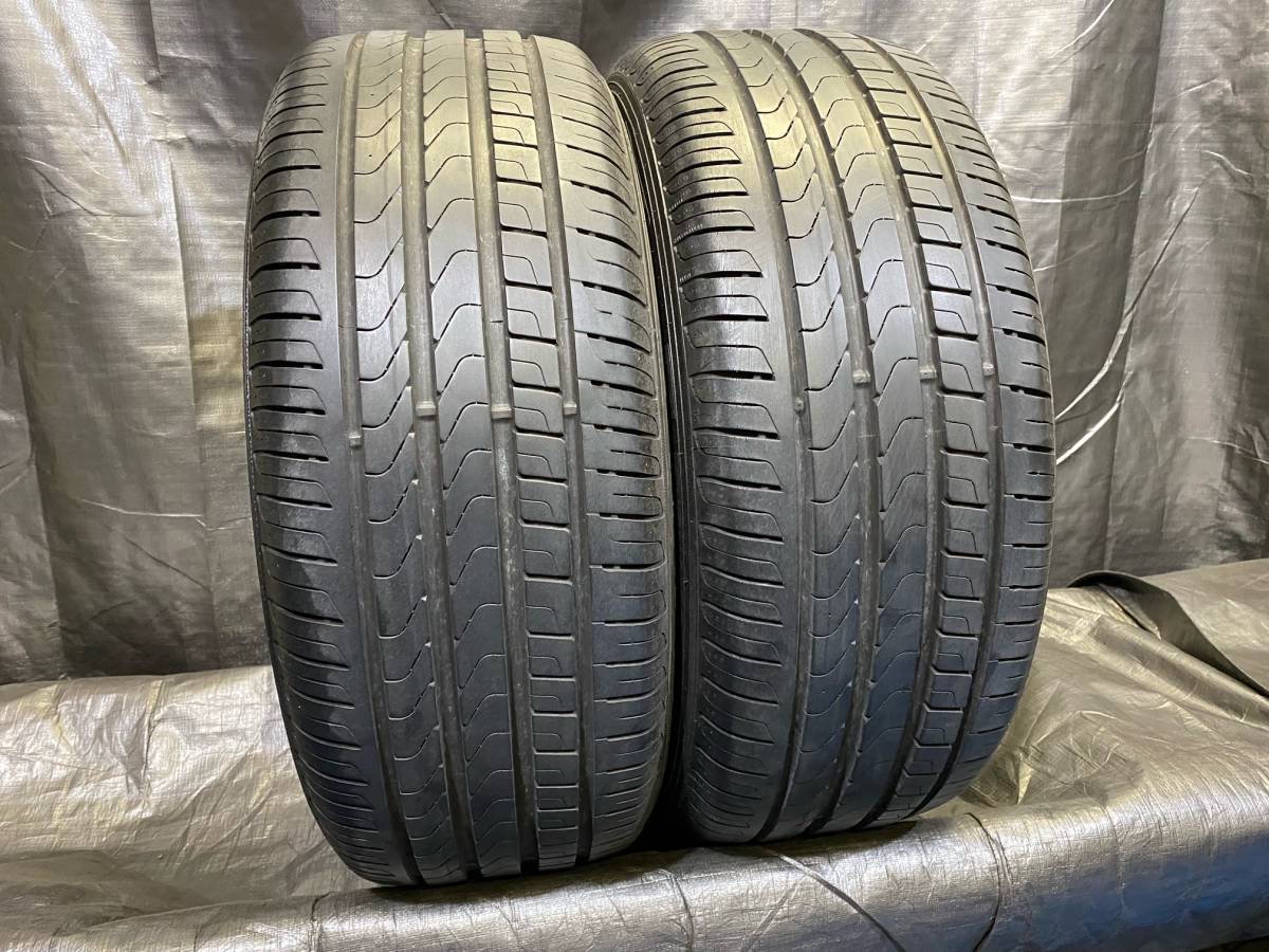 バリ溝 ピレリ 235/55R18 SCORPION VERDE 2本セット 夏タイヤ 中古品 