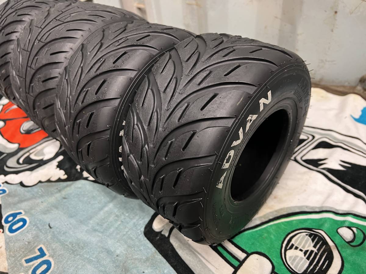 レーシングカート ヨコハマ ADVAN ACW レインタイヤセット 中古(パーツ 